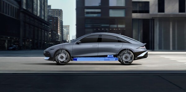 현대차 신형 아이오닉6 배터리 위치 (사진=현대자동차)