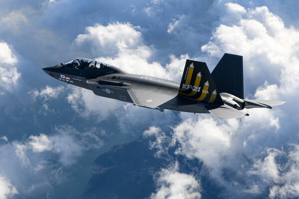 한국형 전투기 KF-21 비행 모습 (사진=한국항공우주)