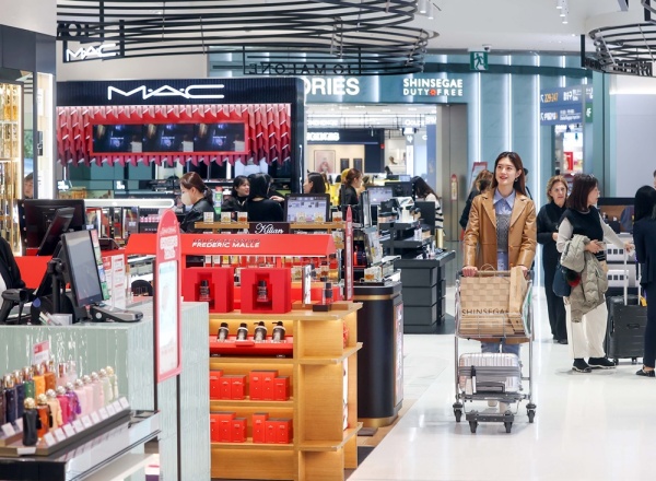 신세계면세점 인천공항 T2 뷰티 향수 매장 (사진=신세계면세점)