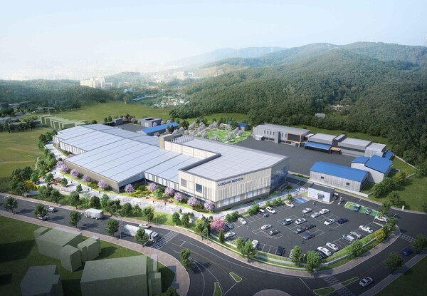 삼성메디슨 홍천공장 증축공사 조감도 (사진=동부건설)