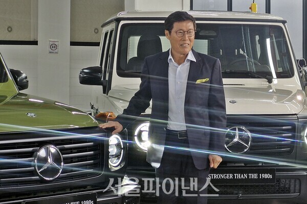 G클래스 스트롱거 댄 더 1980 에디션 출시행사에 참석한 차범근 감독 (사진=문영재 기자)