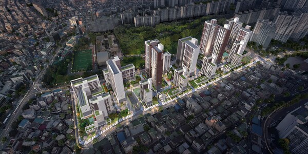 힐스테이트 이수역센트럴 조감도 (사진=현대건설)