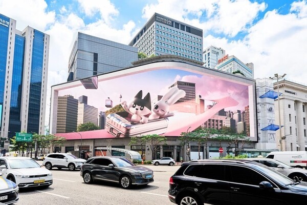 신세계免, 신세계스퀘어에 '쇼핑테마파크' 미디어아트 선봬. (사진=신세계면세점)