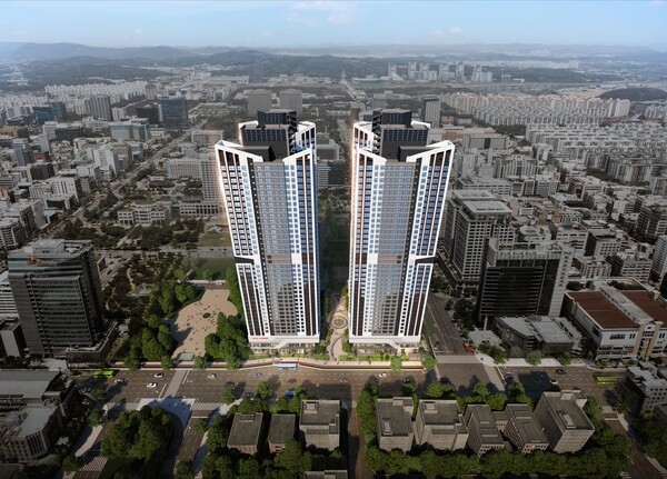 힐스테이트 둔산 조감도 (사진=현대건설)