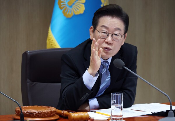 지난 2일 용산 대통령실에서 열린 국무회의에서 발언하는 이재명 대통령의 모습 (사진=연합뉴스)