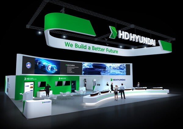 가스텍 2025에 마련된 HD현대 부스 조감도 (사진=HD현대)