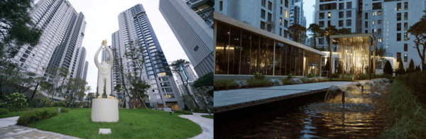 High Love(왼쪽), 잔별 (사진=롯데건설)