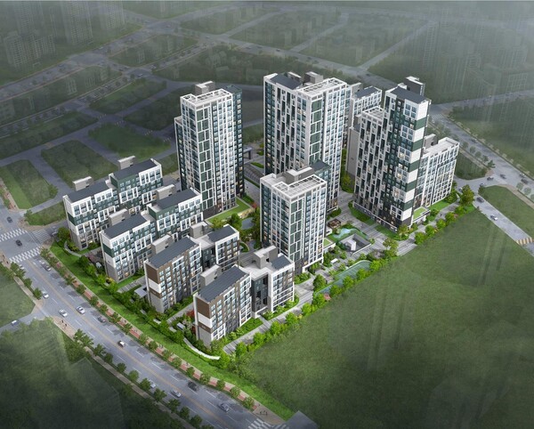 시흥하중지구 A-4블록 단지조감도 (사진=LH)