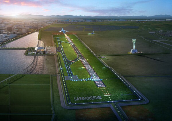 새만금국제공항 조감도 (사진=국토교통부)