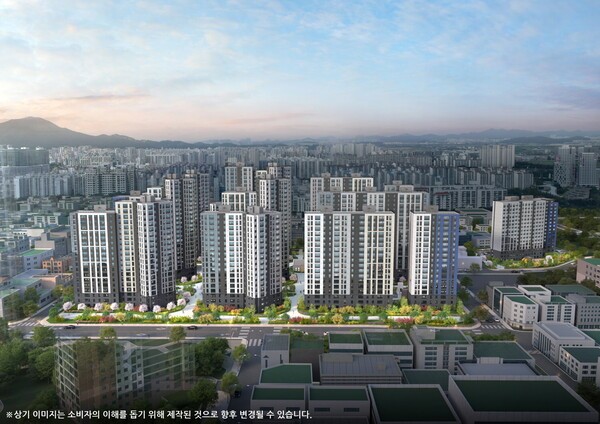 두산위브&수자인 부평 더퍼스트 투시도 (사진=두산건설)