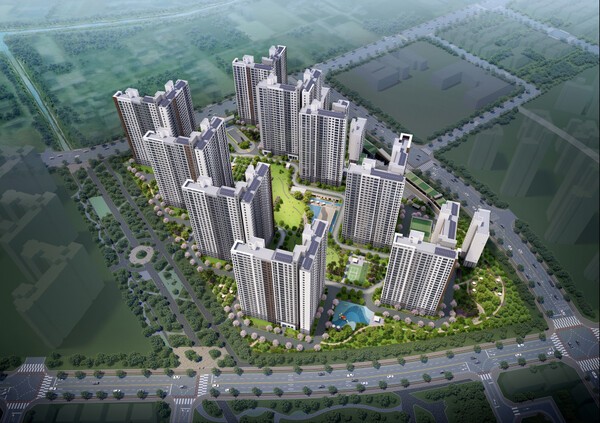 풍무 푸르지오 더마크 조감도 (사진=대우건설)