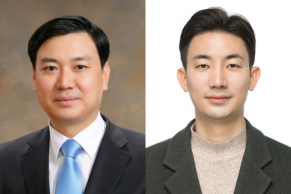 (왼쪽부터)임중연 동국대 교수, 박민욱 RoMa Lab 박사과정 연구원.(사진=동국대학교)