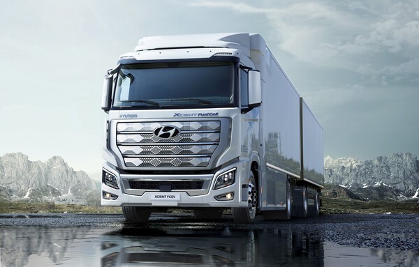 유럽 지역에서 누적 1500만km를 달린 대형 트럭 엑시언트 (사진=현대자동차그룹)