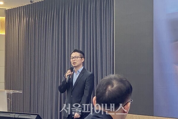 하승현 지엠테크니컬센터코리아 기술개발부문 부장이 슈퍼크루즈에 대해 설명하는 모습. (사진=문영재 기자)