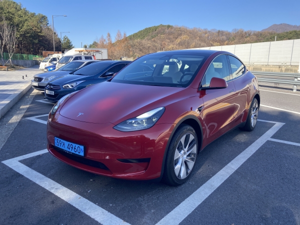 테슬라 모델Y RWD (사진=문영재 기자)