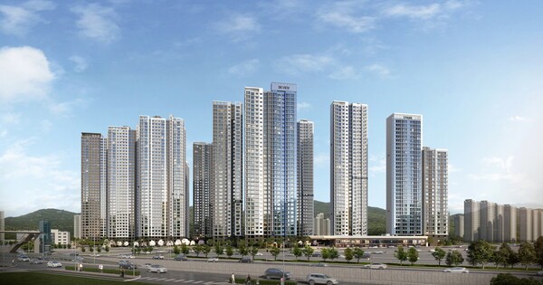 의왕시청역 SK뷰 아이파크 투시도 (사진=SK에코플랜트)