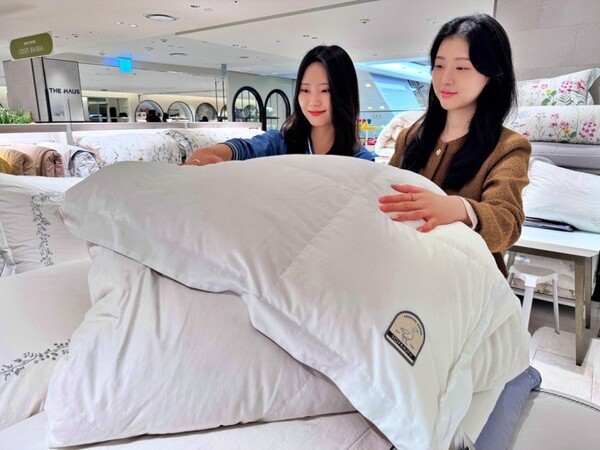 롯데百, '구스&울페어' 전개···"동절기 침구 연중 최저가". (사진=롯데백화점)