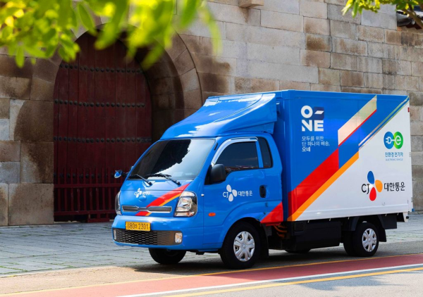 CJ 대한통운 운송 차량 모습 (사진=CJ 대한통운)