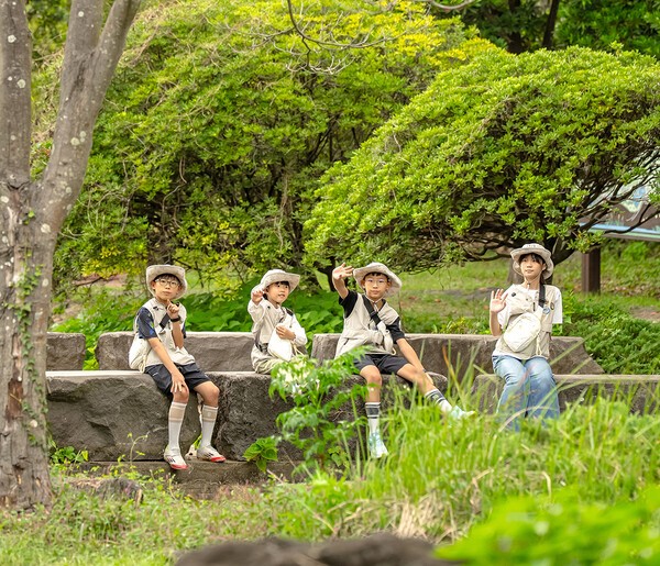 '제주 프로미스 키퍼(Jeju Promise Keeper)'에 참여한 어린이들. 프로그램은 자연과 환경의 중요성을 체험하며 배울 수 있도록 구성됐다. (사진=호텔신라)