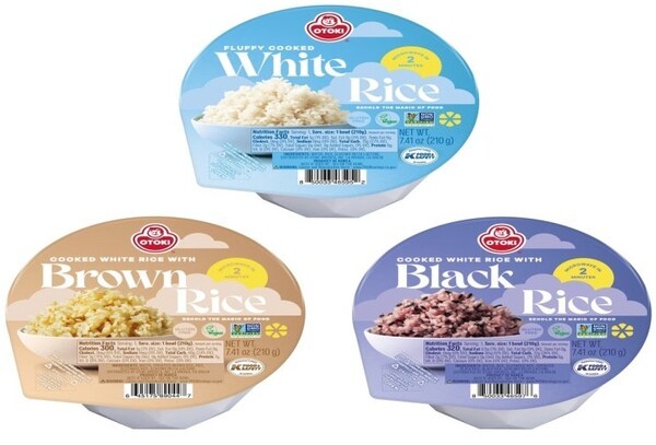 오뚜기 KFS(K-Food&Safety) 인증 오뚜기밥 3종 시뮬컷. (사진=오뚜기)