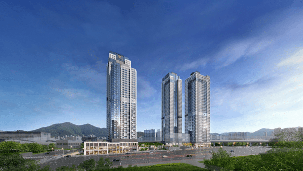 평촌 롯데캐슬 르씨엘 투시도 (사진=롯데건설)