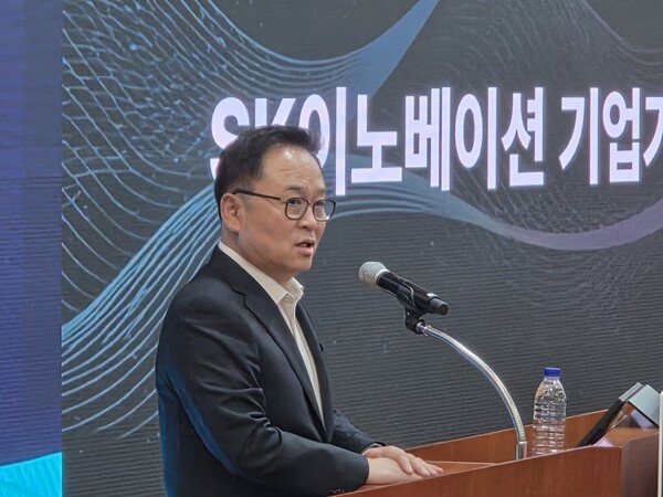 장용호 SK이노베이션 총괄사장. (사진=여용준 기자)