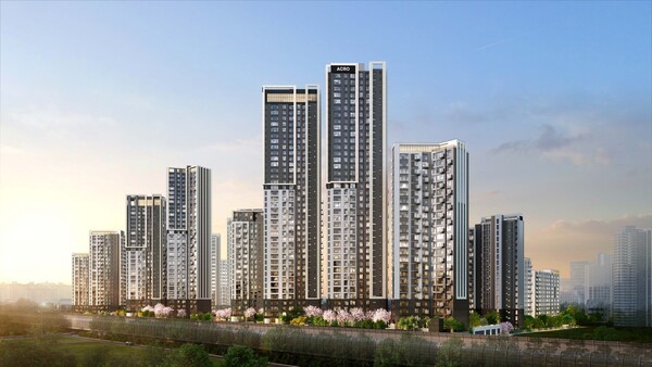 아크로 드 서초  단지 투시도 (사진=DL이앤씨)