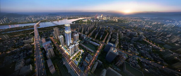 영등포 유원제일2차 재건축 파로써밋49 조감도 (사진=대우건설)