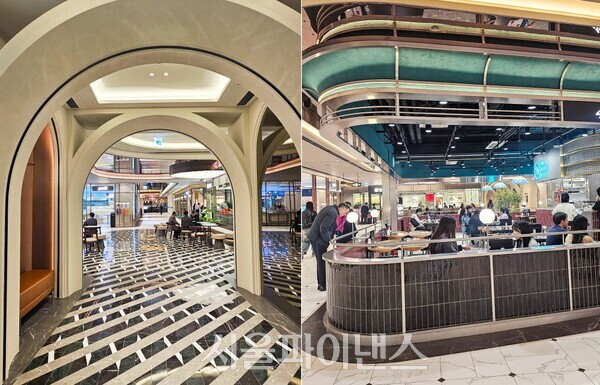 스타필드 애비뉴 지하 1층 전경. (사진=박소다 기자)