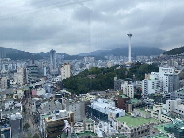 부산시 도심 전경 (사진=오세정 기자)
