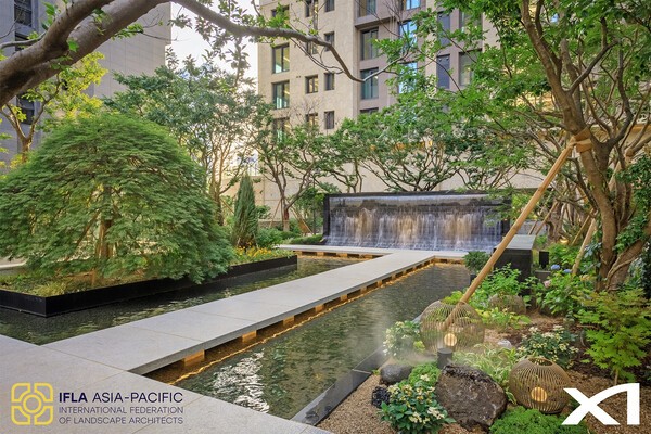 IFLA Award 2025에서 수상한 '메이플자이' 조경 이미지 (사진=GS건설)