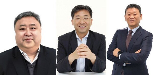 (왼쪽부터) 이현석 커스터머 부문장, 서창석 네트워크 부문장, 안창용 엔터프라이즈 부문장 (사진=KT)