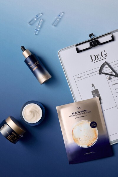 닥터지 블랙 스네일 라인 크림, 앰플, 마스크 제품 (사진=닥터지)