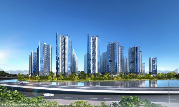 반포 래미안 트리니원 주경투시도 (사진=삼성물산)