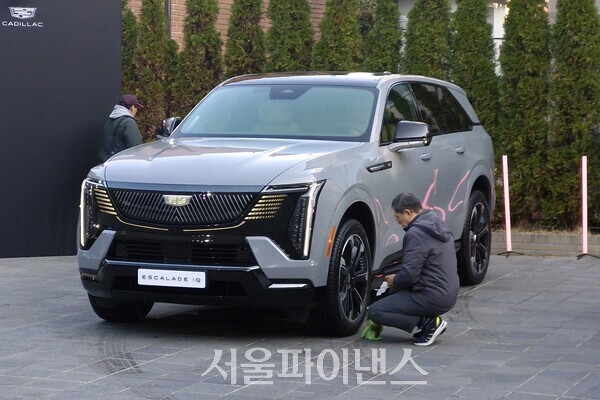 캐딜락 전기 SUV 에스컬레이드 IQ (사진=문영재 기자)
