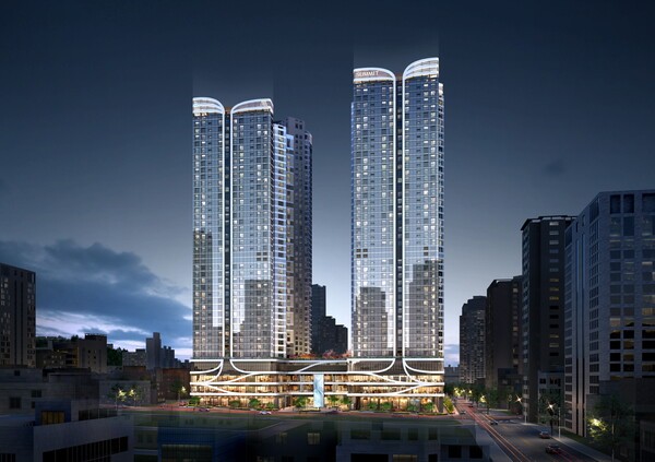 서면 써밋 더뉴 투시도 (사진=대우건설)