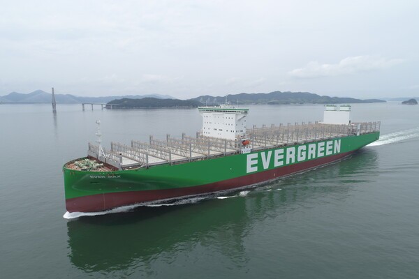 삼성중공업 컨테이너선 (사진=삼성중공업)