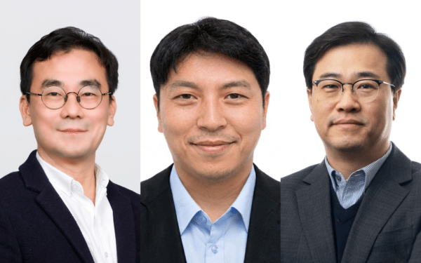 삼성SDI가 25일 부사장 3명, 상무 5명 총 8명을 승진 발령하는 2026년 정기 임원 인사를 실시했다. (왼쪽부터)김기준 부사장, 이종훈 부사장, 정현 부사장 (사진=삼성SDI)
