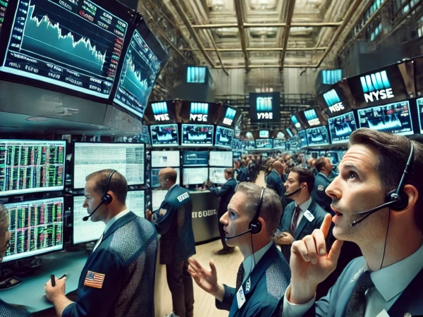 뉴욕 증권거래소 (사진=챗GPT)