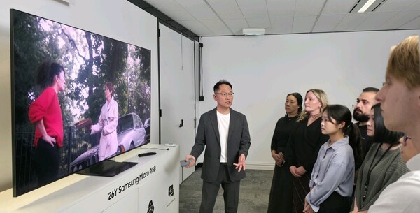 삼성전자, 호주서 AI TV 신기술 공개···차세대 디스플레이 총출동